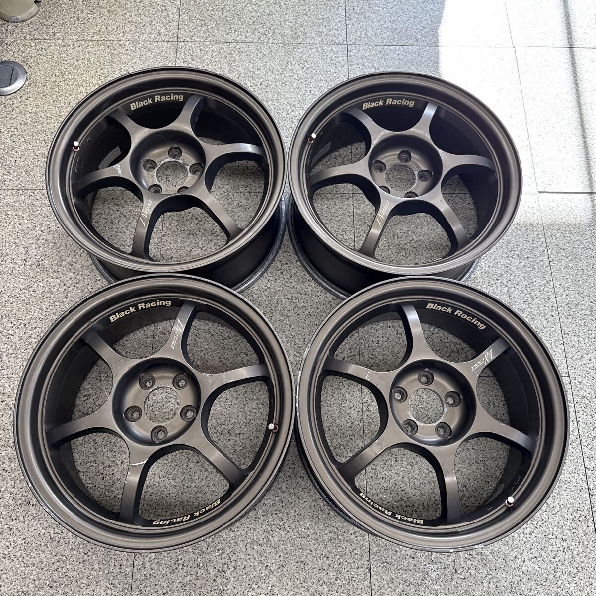 ブラックレーシング Black Racing PRO N1 17インチ 7.5J +48 PCD100 5H 4本セット拍卖
