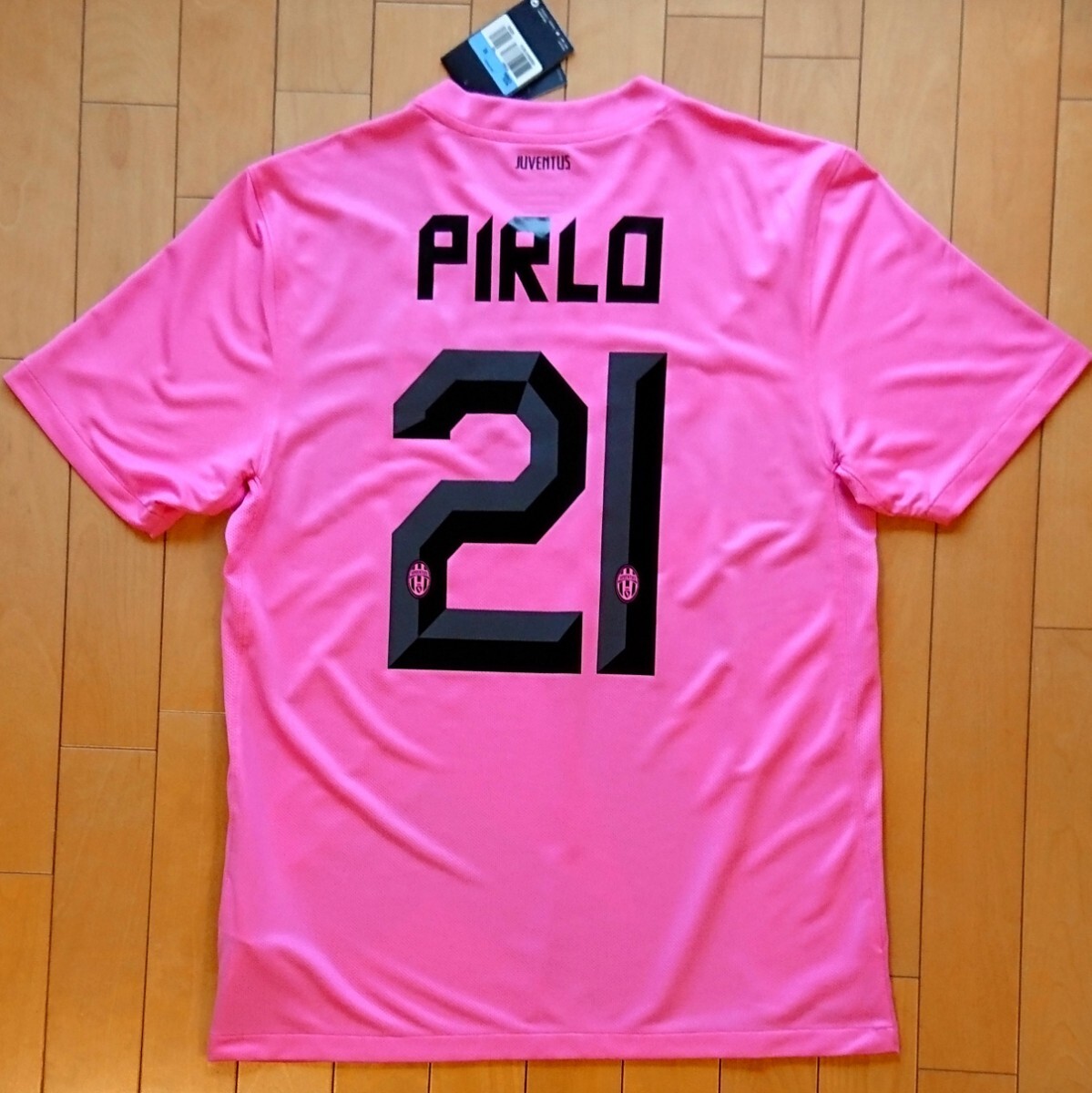 【新品、タグ付き】NIKE ナイキ ユベントス 11/12 アウェイ半袖ユニフォーム ネーム&ナンバー #21 ピルロ Mサイズ拍卖