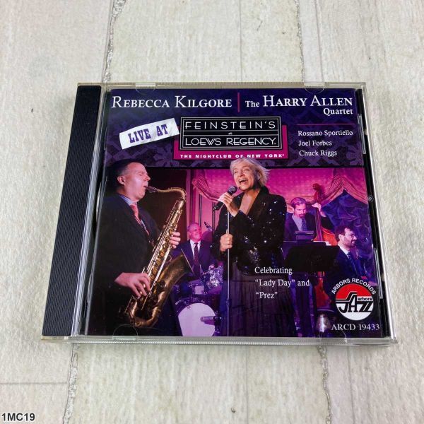 1MC19 CD / Rebecca Kilgore & The Harry Allen Quartet / Live at Feinstei拍卖