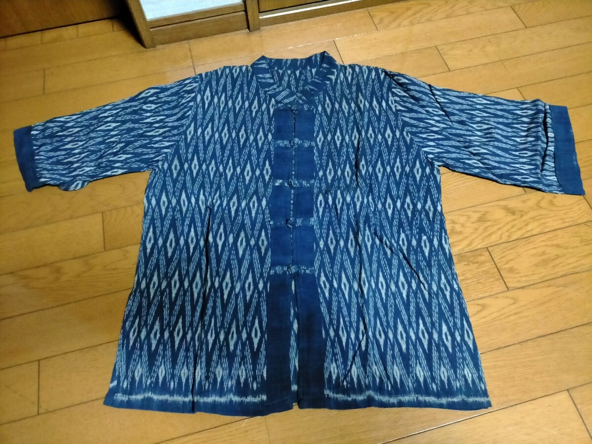 タイ イカット トップス アジアン エスニック シャツ拍卖