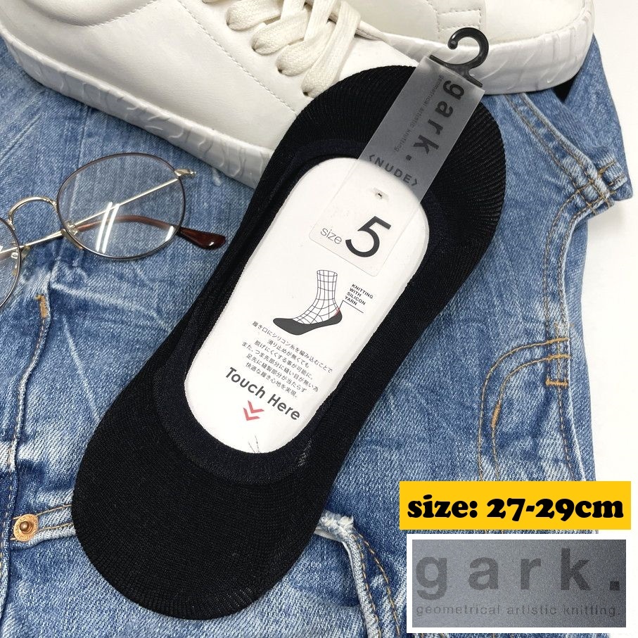gark. /約28cm/ ブラック 靴下 くつ下 ソックス 大きいサイズ アウトドア キャンプ スポーツ 生地コットン 韓国製 メンズレディース ガーク拍卖