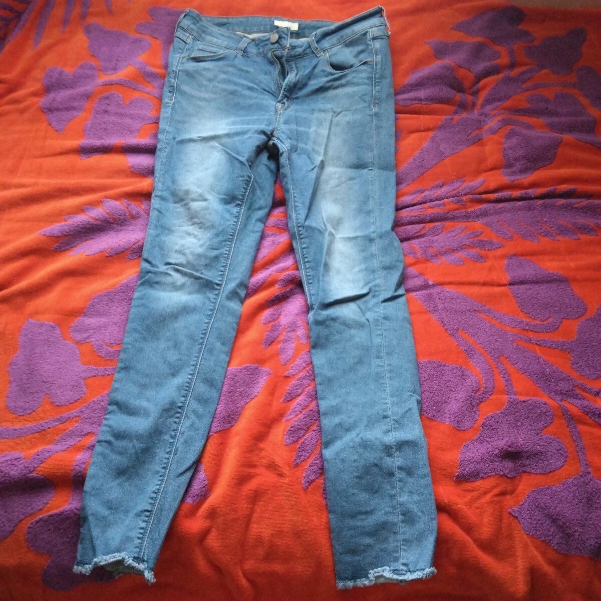 【Q】earth music&ecology パンツ■Lサイズ拍卖