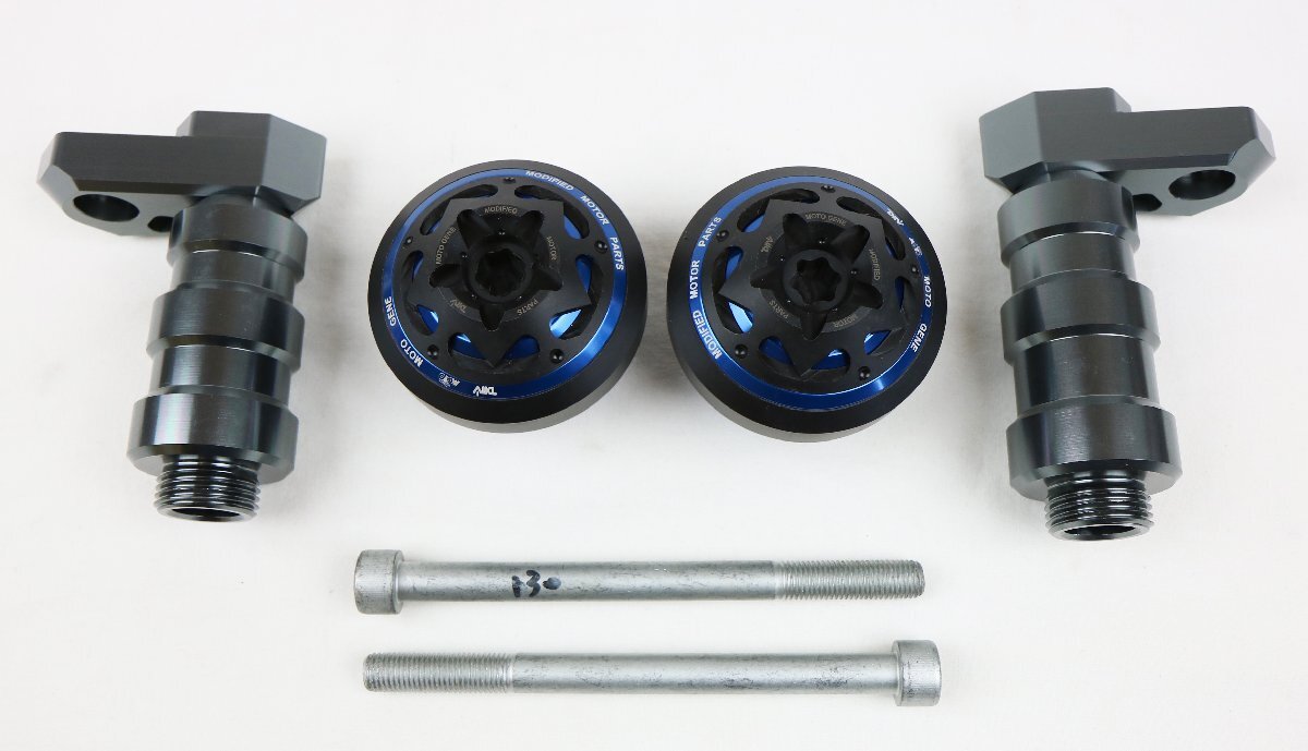 【在庫限り】DIMOTIV DI-FG2-HO-01-TM/B カウルスライダー ダンパータイプ 本体チタン/ダンパーブルー CB1300 SUPER TOURING拍卖