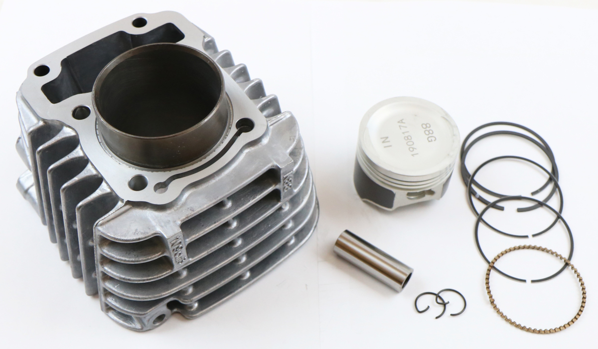 社外品 スーパーカブ110 シリンダーキット(12100-K88-L00互換シリンダー+ピストン+ピストンリング)JA42 JA43 JA45拍卖