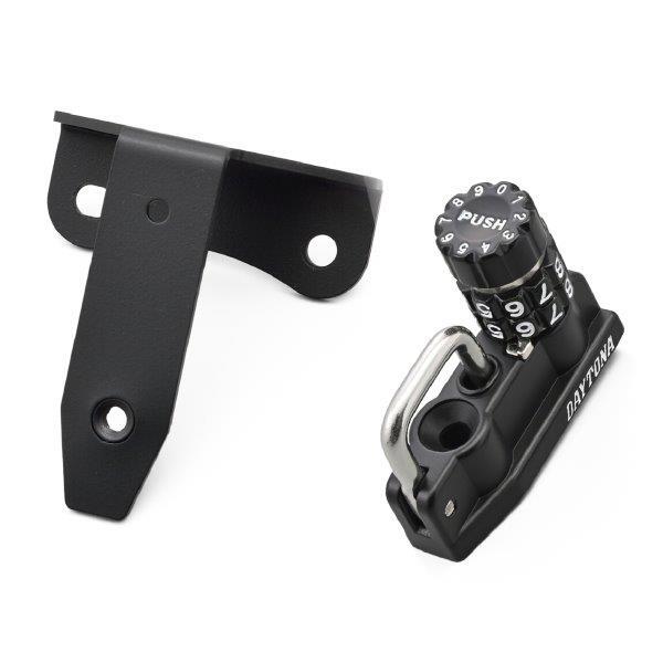 在庫有当日発送 48713 デイトナ Daytona ヘルメットロック ヘルメットホルダー ダイヤルタイプ ハンターカブ CT125('20-'24)拍卖