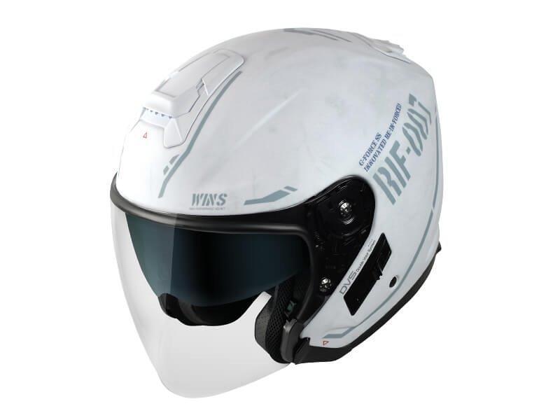 WINSウインズ G-FORCE SS JET STEALTH Type-C インナーバイザー付き ジェットヘルメット イビサホワイト Mサイズ拍卖