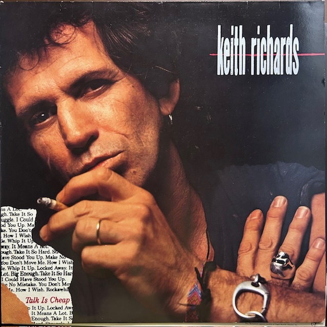 Keith Richards / Talk Is Cheap / レコード V 2554 UK盤 / The Rolling Stones拍卖