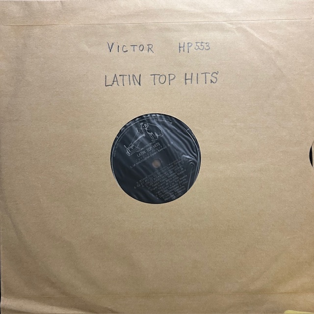 LATIN TOP HIT / レコード HP 553 日本盤 10インチ拍卖