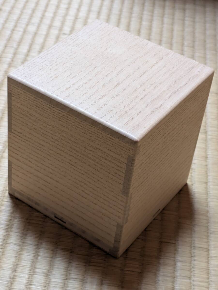 高級桐箱 印籠箱 ヤロウ箱 104ミリ角×高107ミリ 茶道具拍卖