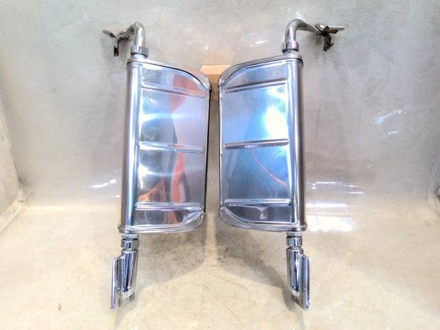 ジムニー E-JA22W ドアミラー カリフォルニアミラー 左右セット、純正オプション、メッキ 25040110拍卖