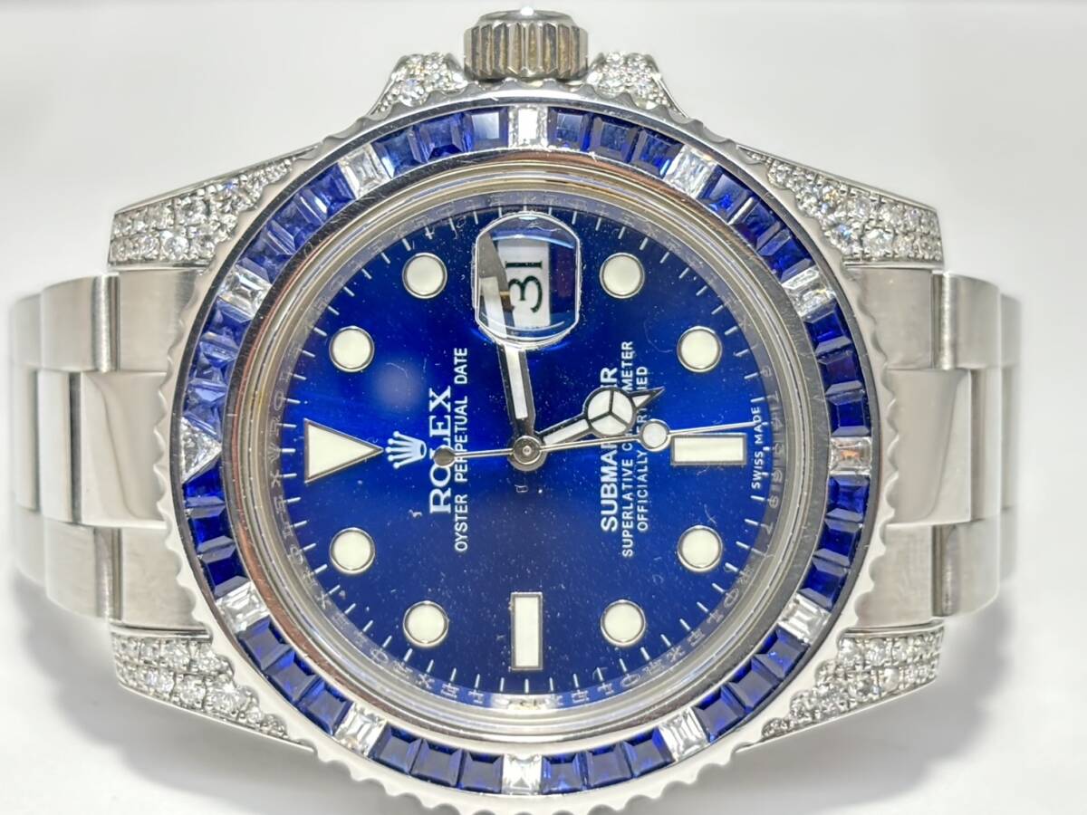 ROLEX サブマリーナ116610 ルーレットG番!!カスタム!!拍卖