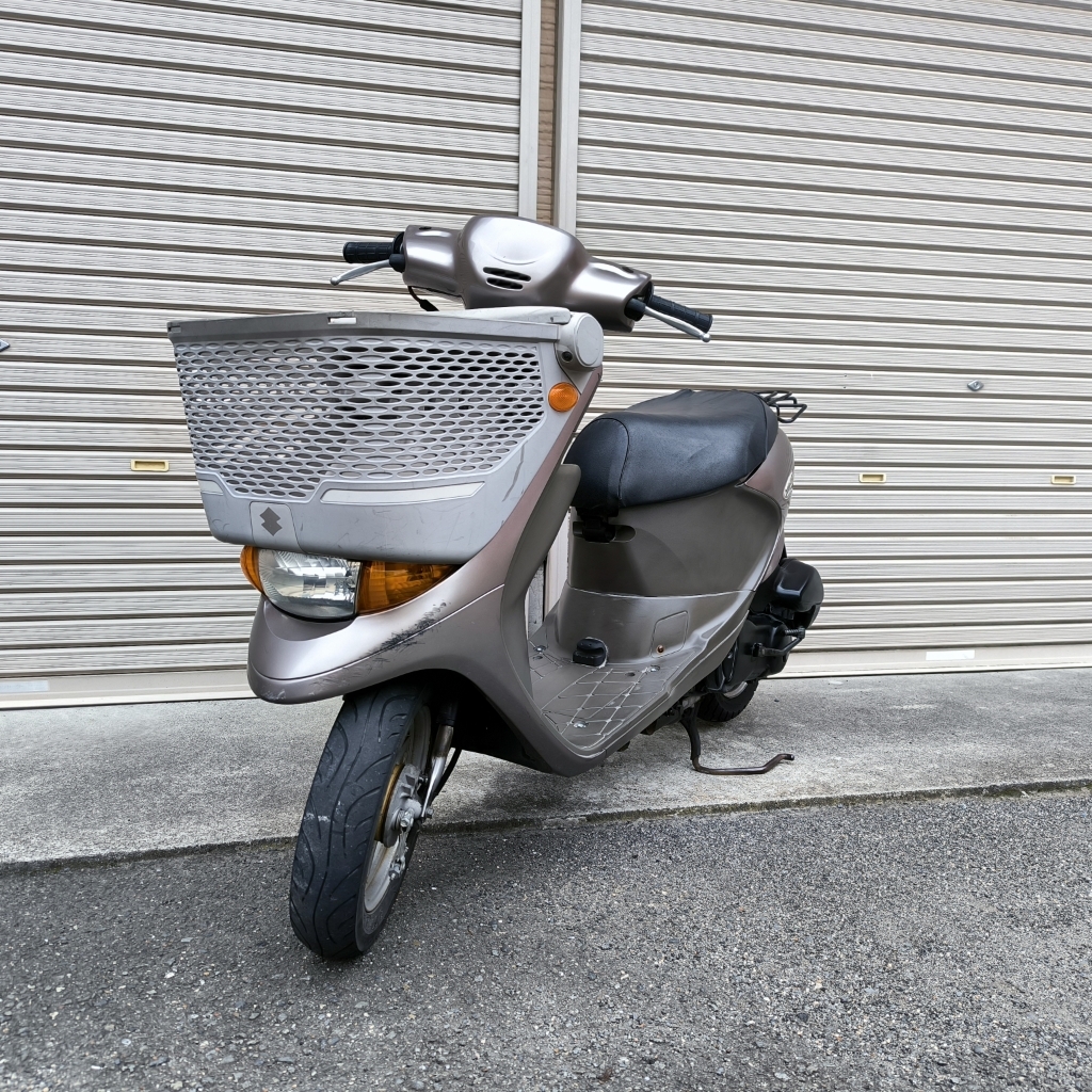 レッツ4バスケット 4ストインジェクション車 原付 バイク 大阪から拍卖