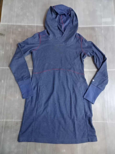 ◆ 激レア USA購入 人気アウトドア系ブランド コロンビア 【Columbia】 フード付 ワンピース US XSサイズ サックス 未使用 ◆拍卖