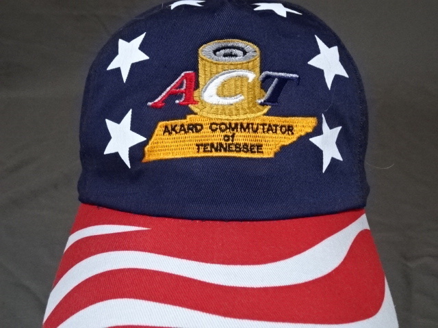 激レア USA購入 アメリカ企業モノ テネシー州 整流子 メーカー【AKARD COMMUTATOR OF TENNESSEE】【ACT】星条旗 ロゴ刺繍入りCAP 中古良品拍卖