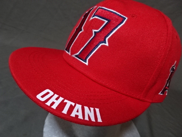 激レア USA購入 MLBメジャー スポンサー ヤクルト【Yakult】主催ゲーム配布【LA Angels】大谷翔平【OHTANI 17】ロゴ刺繍入りCAP 中古良品拍卖