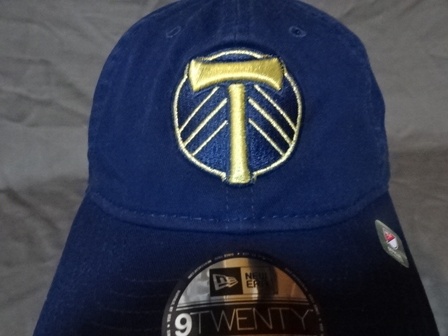 激レア USA購入【NEWERA】【9TWENTY】MLSメジャーリーグ サッカー ポートランドティンバーズ【PORTLAND TIMBERS】ロゴ刺繍入りCAP 中古良品拍卖
