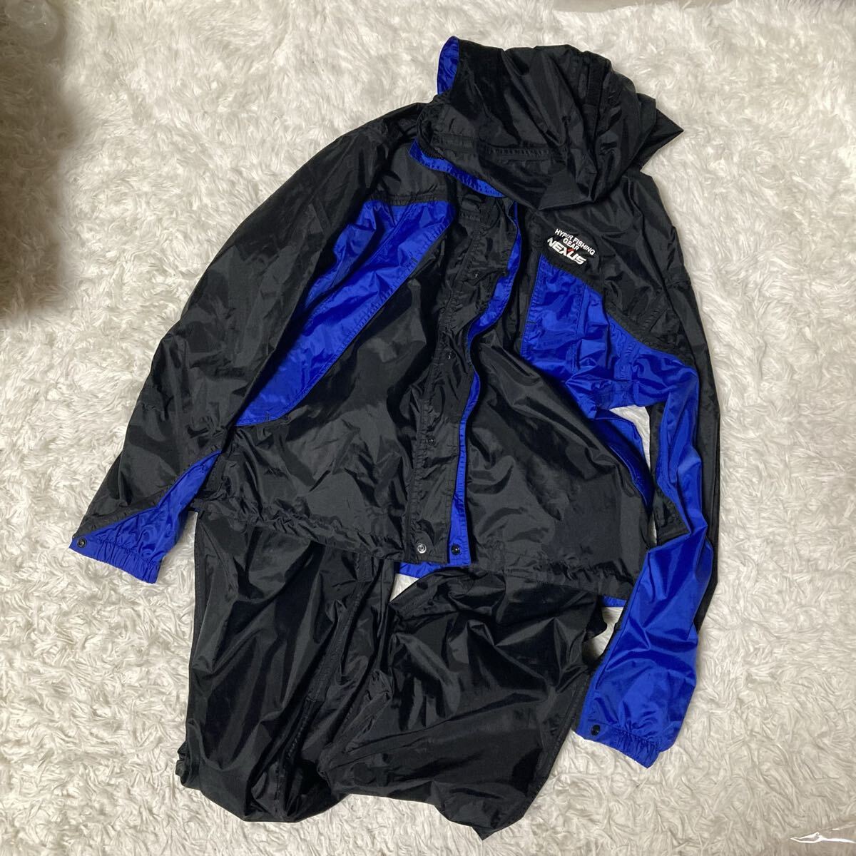 シマノ ナイロンスーツ RA-142A 上下セット LLサイズ 収納袋 フード脱着 美品 NEXUS拍卖