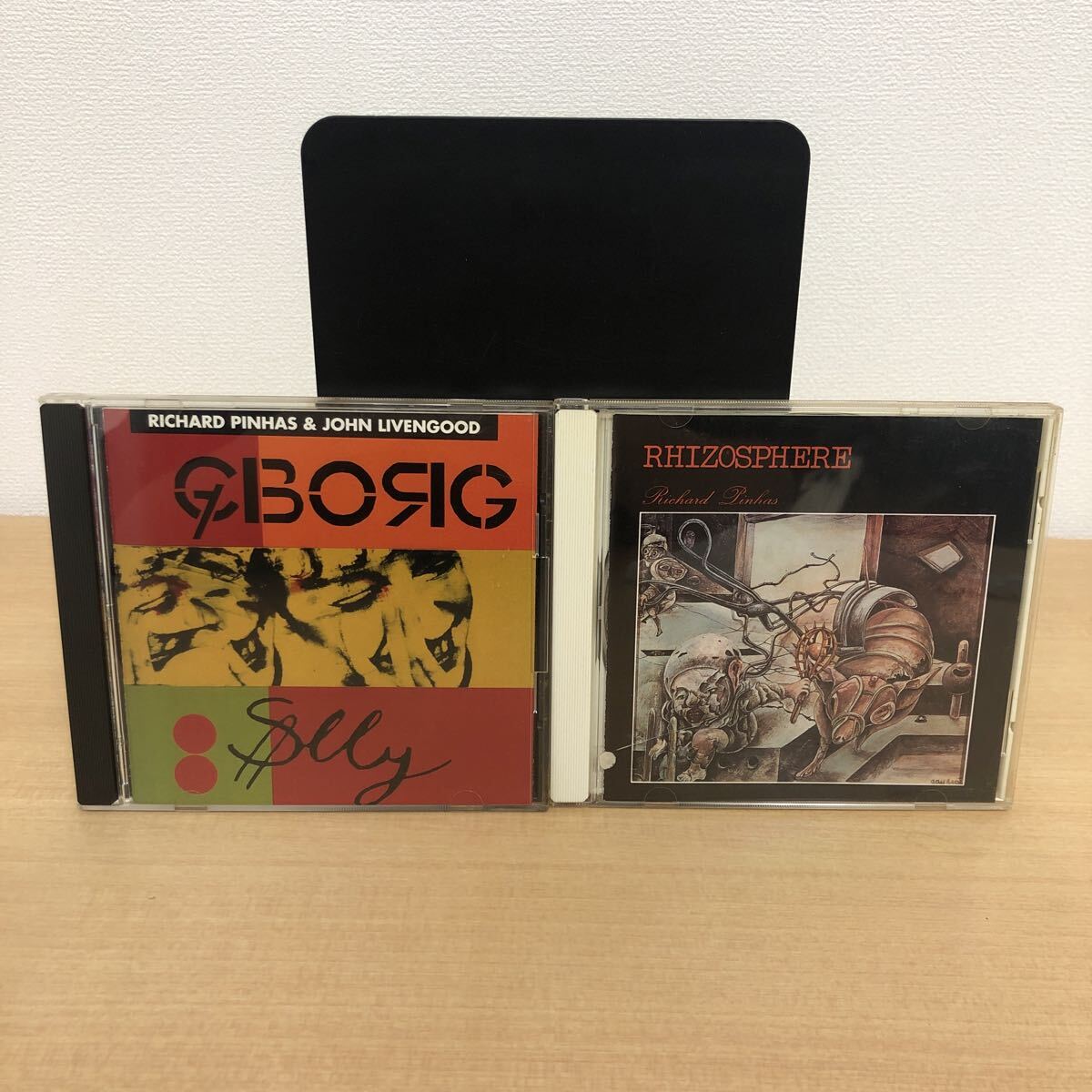 Y1017A リシャール・ピナス RICHARD PINHAS サイボーグ・サリー CYBORG SALLY/天球核 RHIZOSPHERE CD 2巻セット 洋楽 ロック 拍卖