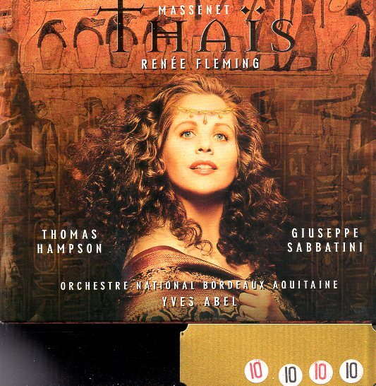 マスネ:歌劇「タイス」全曲 フレミング/ハンプソン/アベル指揮 ボルドー・アキテーヌ国立管弦楽団 【2CD】拍卖