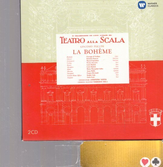 プッチーニ:歌劇「ラ・ボエーム」 アントニーノ・ヴォット 指揮 スカラ座管弦楽団 (2CD)拍卖