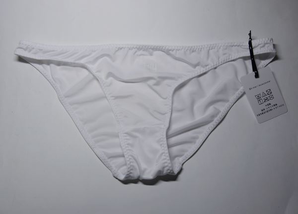 セクシー ローライズ フルバック ショーツ 白色 Sサイズ ビキニ パンティー 横幅2.0センチ拍卖