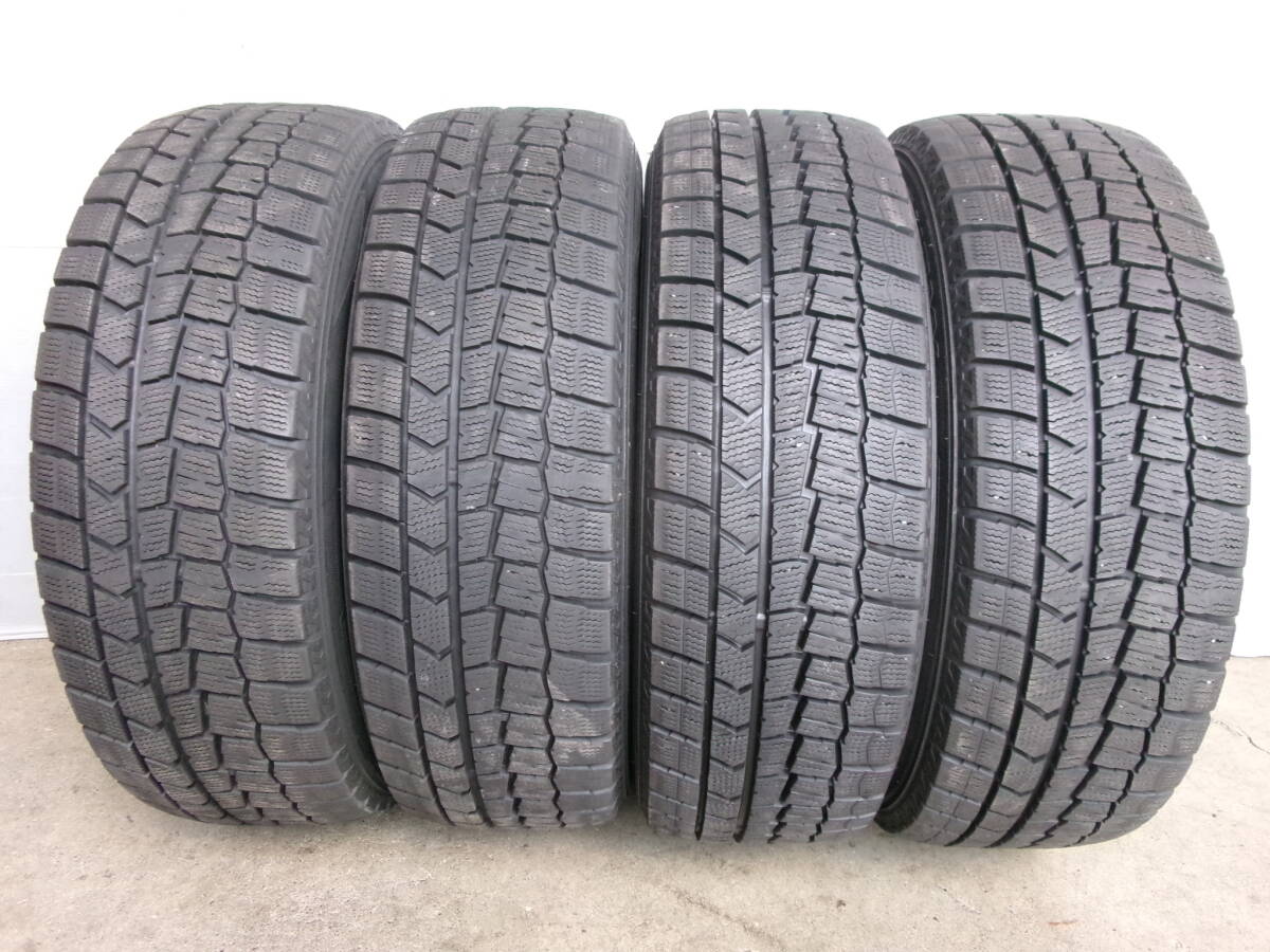 【2021年製☆8.1~7.5ミリ】185/60R15 ダンロップ WINTER MAXX WM02☆4本セット 51015-10 検)シャトル シエンタ フィット アクア スペイド拍卖