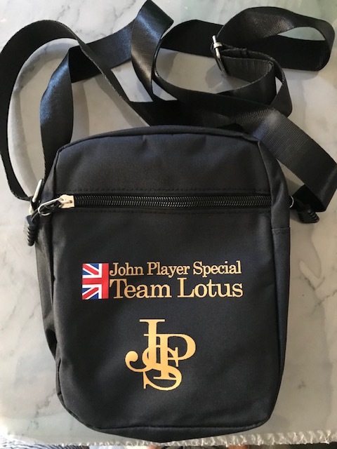 今だけ特価!送料無料!さり気なく目立つ!JPS ジョンプレスペシャル チームロータス ユニオンジャックロゴ小型軽量ポーチ・ポシェット拍卖