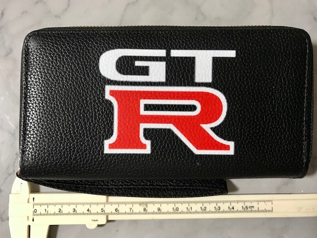 オフ会で目立つ? GT-Rロゴ レザー調 財布・カード、札 スカイライン R32 R33 R34 R35 ハコスカ ケンメリ DR30 CG10 拍卖