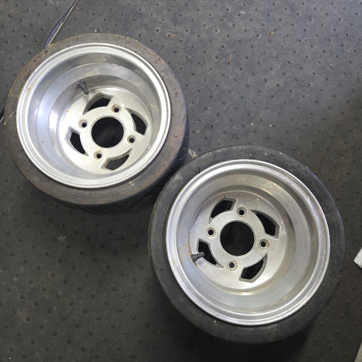 ホンダ ジャイロ 社外アルミホイール ワイドホイール キャノピー/X/UP 10インチ拍卖