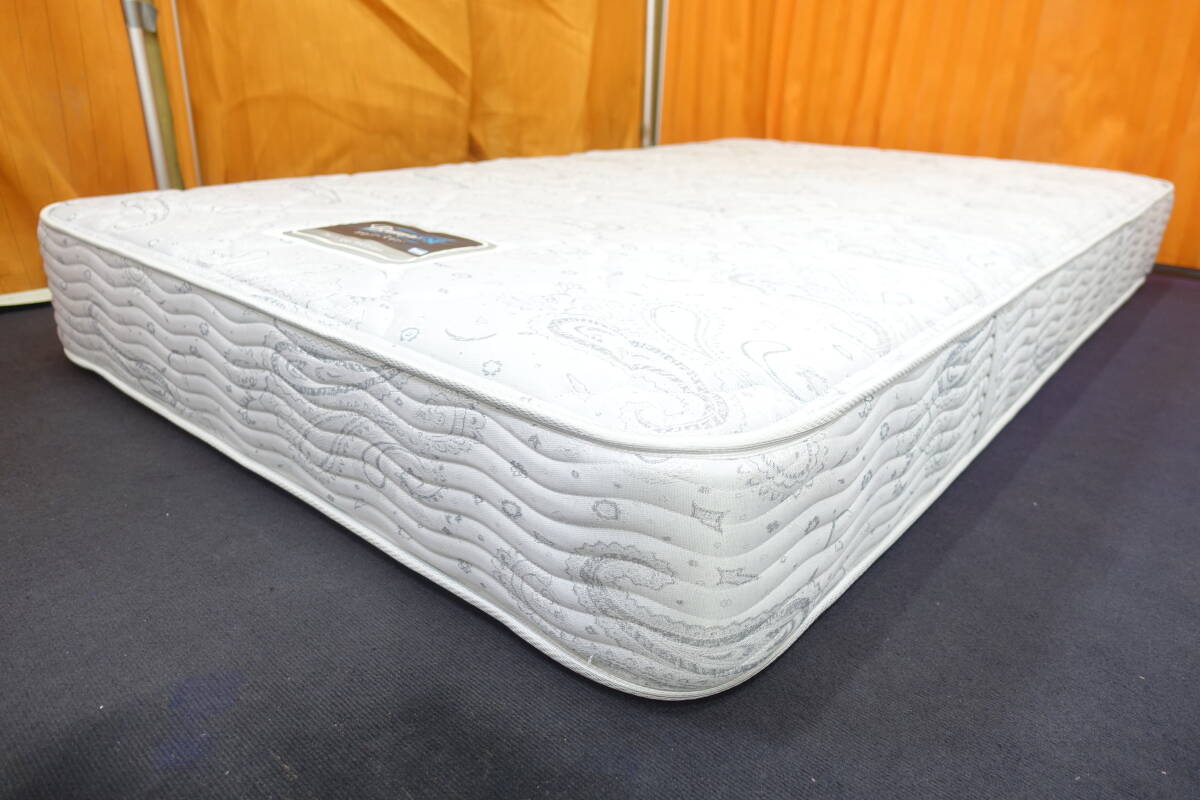 757 送料無料(一部地域を除く)展示品 シモンズ ツインコレクション 6.5インチポケットコイル セミダブルサイズマットレス拍卖