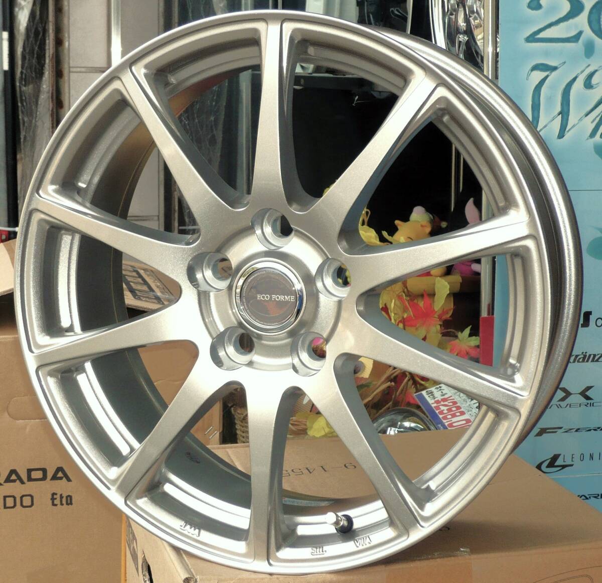 税込! 60系 プリウス用 軽量アルミホイール 「エコフォルム SE23」 新品1台分 MXWH61/MXWH60/MXWH65/ZVW60/ZVW65拍卖