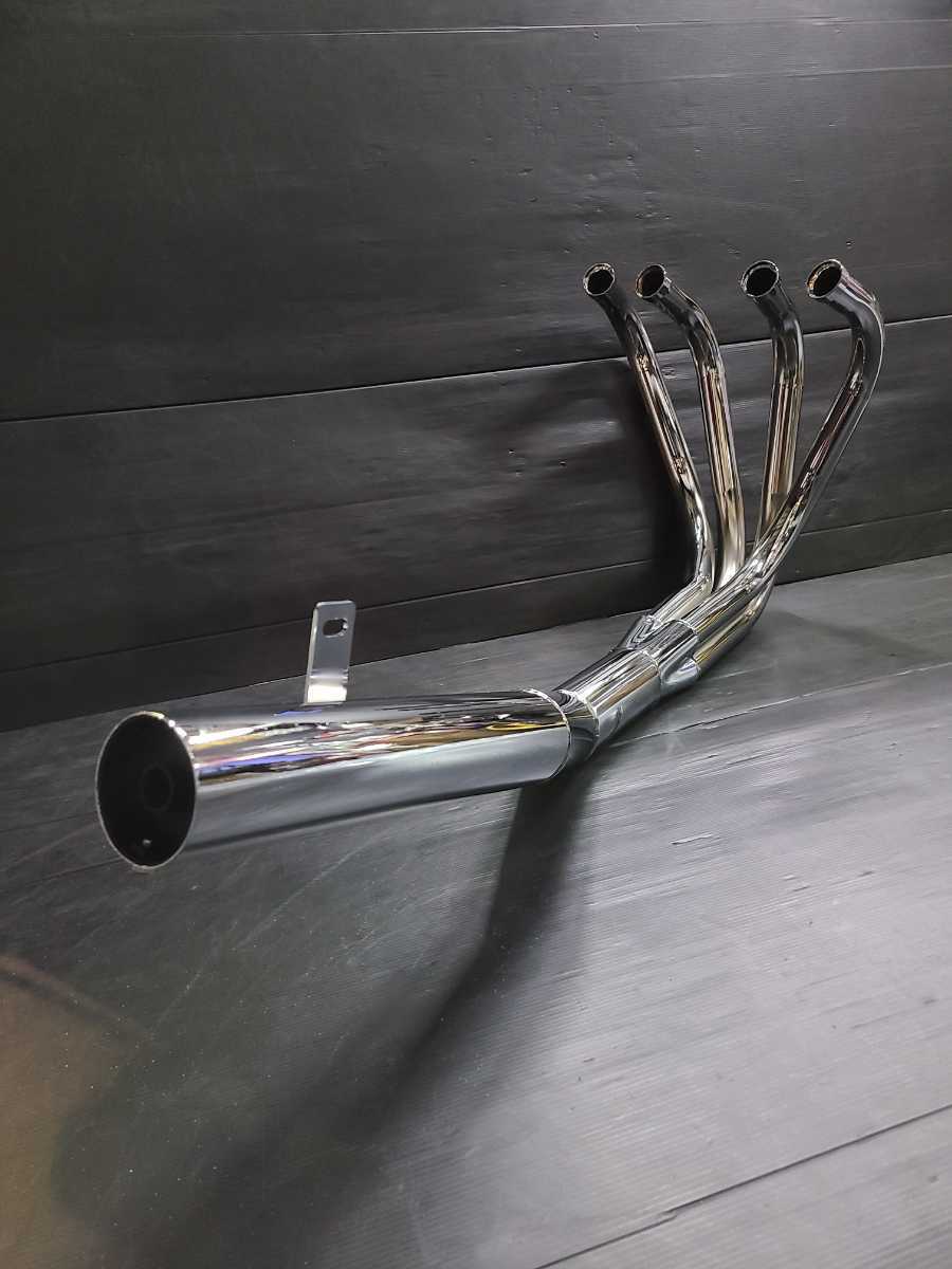 ショート管 メッキ CB750F RC04 マフラー 国内生産 ナナハン拍卖