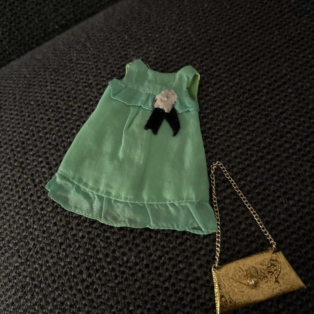 当時物 初代リカちゃんオリジナルお洋服【写生のお時間】拍卖