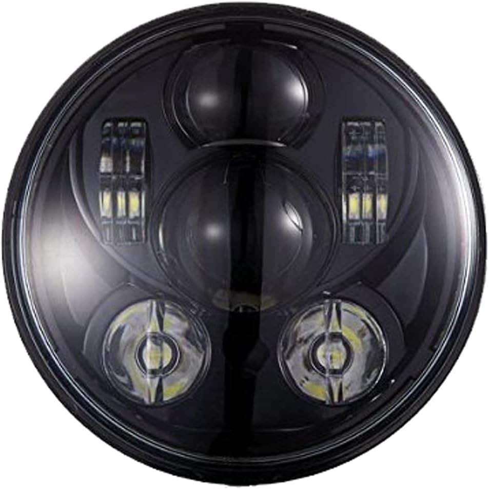 【夜道を明るく 安全に】5.75インチ LEDヘッドライト ハイ/ロー切替式 車検対応 ハーレー883 スポーツスター対応 純正交換タイプ拍卖