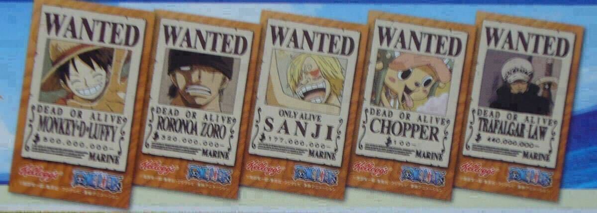 ONEPIECE シール【非売品】ワンピースケロッグオリジナル 2枚拍卖