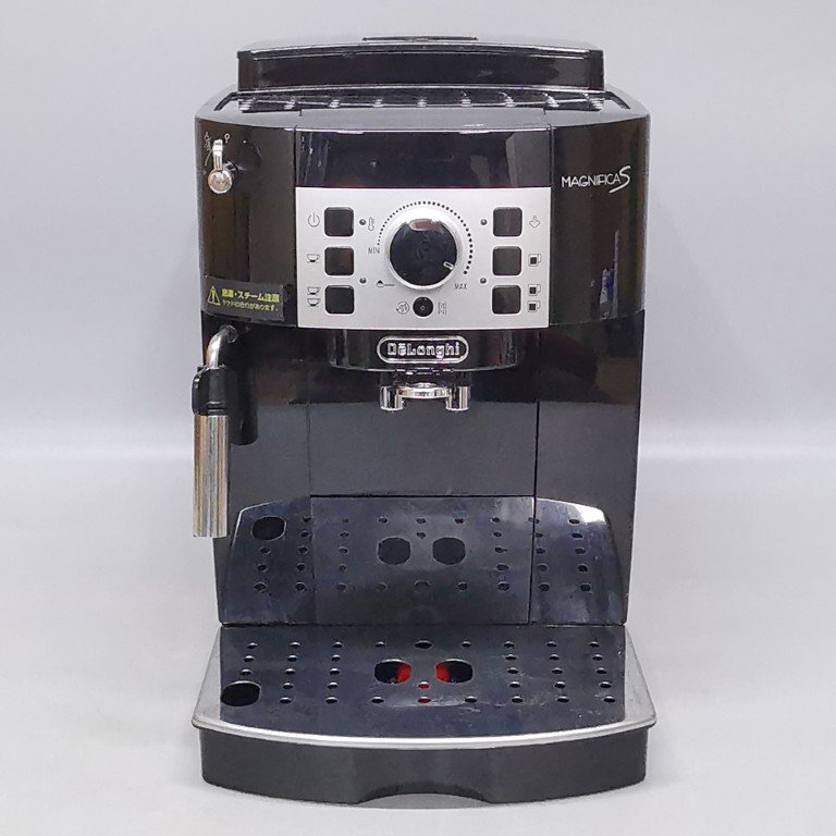 動作品 DeLonghi デロンギ マグニフィカS コンパクト全自動エスプレッソマシン ECAM22112B コーヒーマシン 珈琲メーカー 清掃済 Z8156拍卖