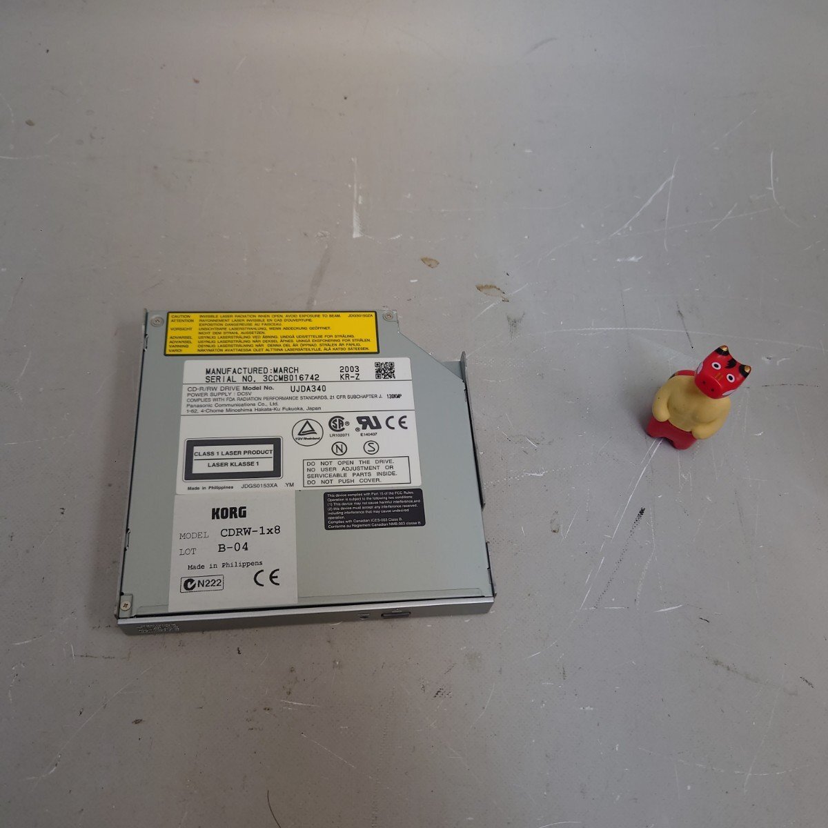 KORG CDRW-1x8 CD-RW Drive Unit 動作品 本体のみ コルグ レコーダー用ドライブ(z-2323)拍卖