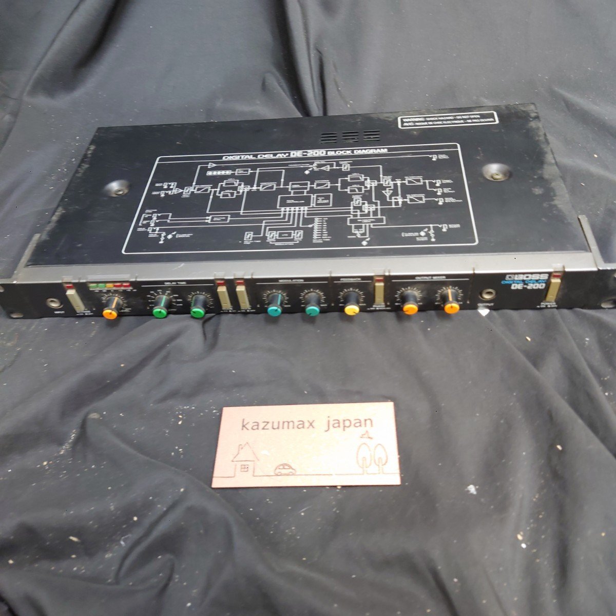 BOSS DE-200 Digital Delay 動作品 本体のみ ラックエフェクター プロオーディオ機器 ヴィンテージディレイ ボス(z-2305)拍卖