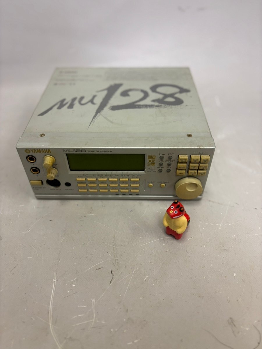 YAMAHA MU128 Tone Generator 動作品 本体のみ 音源モジュール シンセサイザー ヤマハ MUシリーズ(z-2316)拍卖