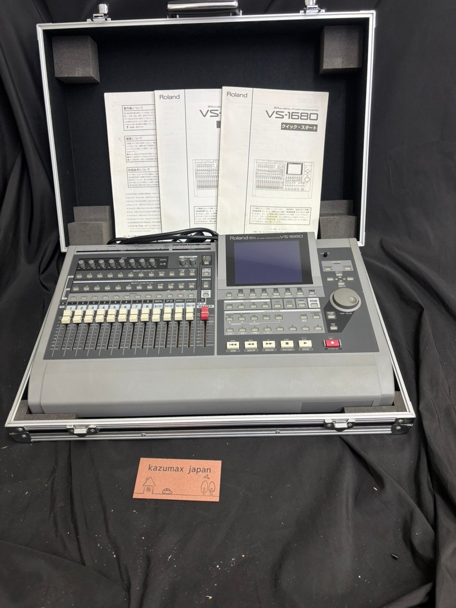 Roland VS-1680 デジタルマルチトラックレコーダー ケース・マニュアル付 送料無料 ローランド 本体のみ(k-375)拍卖