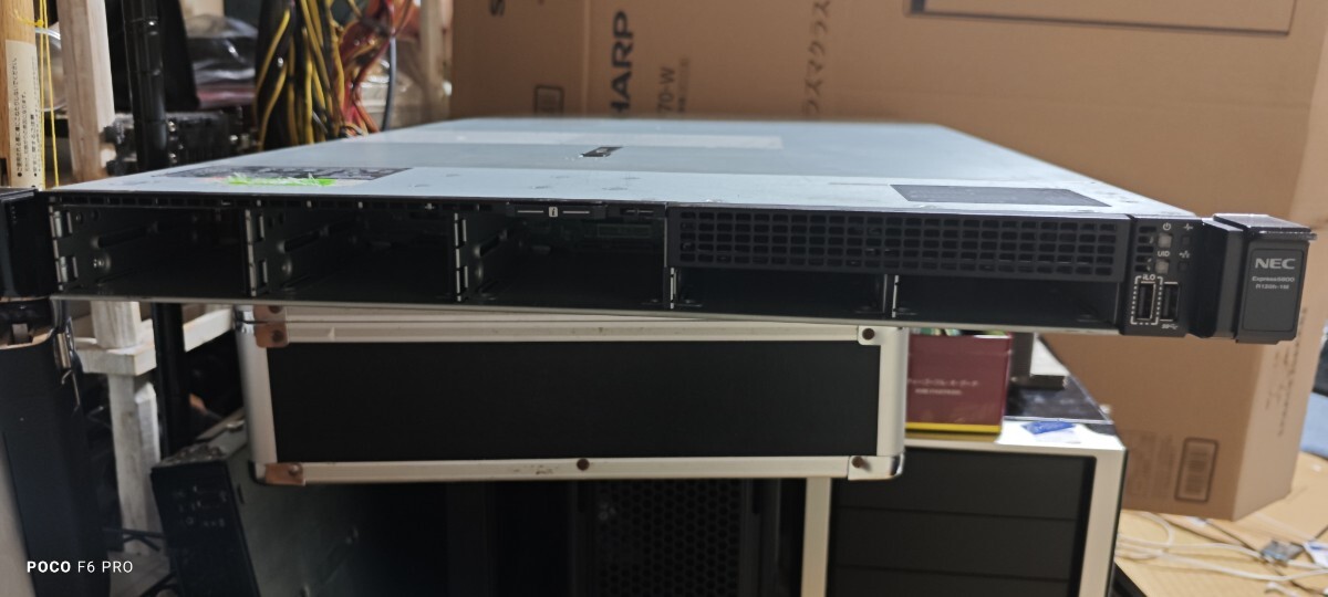 NEC Express5800 R120h-1M Xeon Gold6138×1 ddr4 32gb 拍卖