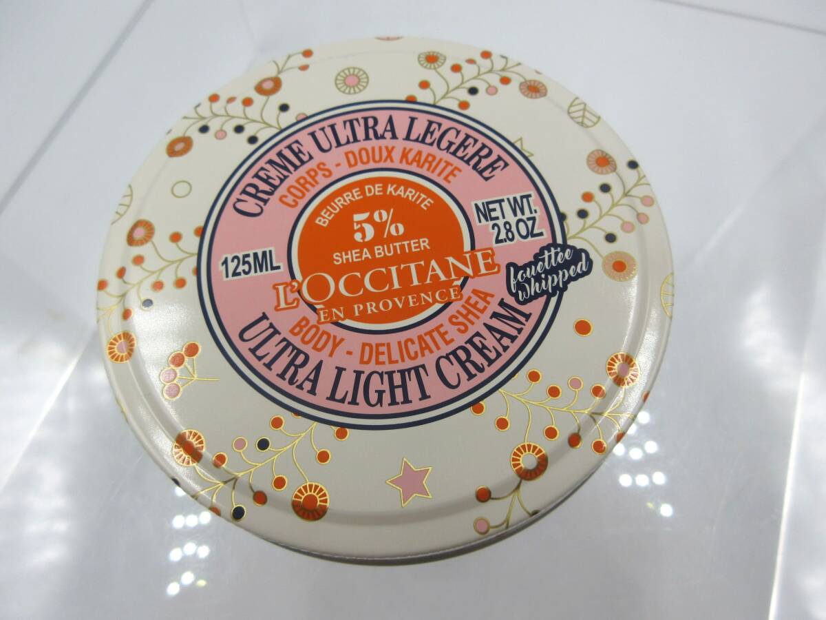 ◇ L’OCCITANE ロクシタン フローラルコットン スノーシア ボディクリーム FC スノーSH 125ml 未開封品拍卖