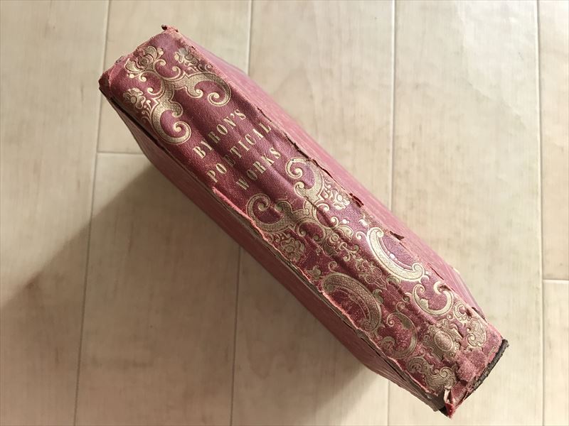 9678 洋書★バイロン詩集 THE SELECT Poetical Works of Lord Byron★BOSTON 1849年拍卖