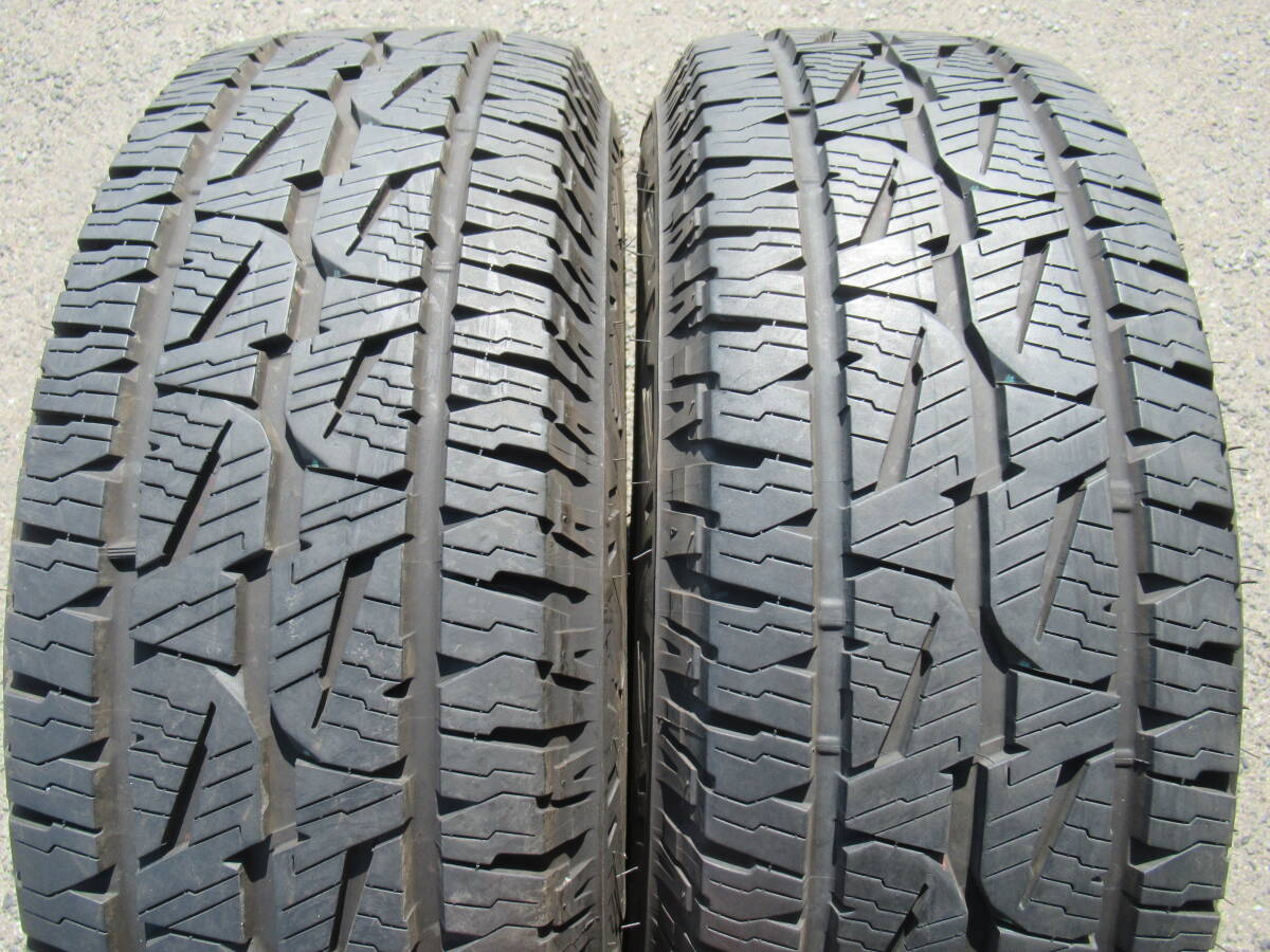 中古タイヤ☆265/70-17 265/70R17 ブリヂストン DUELER A/T 001 2020年製 4本セット バリ山 手渡しOK☆拍卖