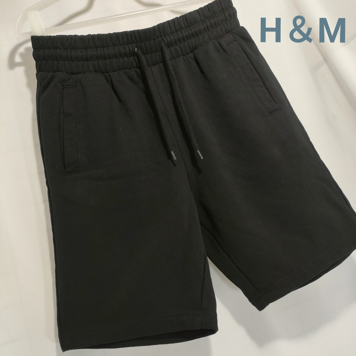 【★送料無料★メンズ USED 裏起毛ショートパンツ(US-Sサイズ)★H&M★ 】拍卖