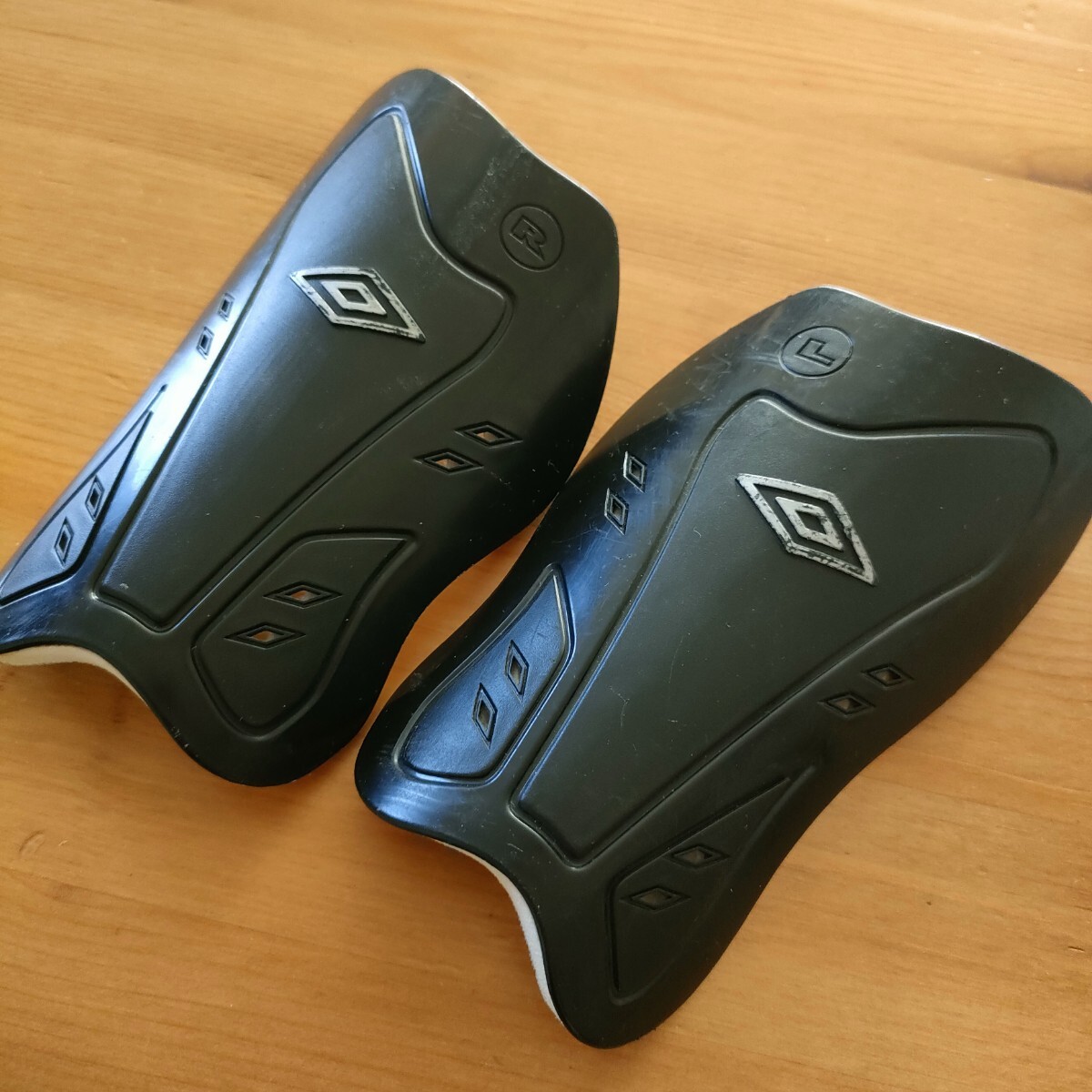 【★送料無料★USED ジュニア シンガード(すねあて)★UMBRO(アンブロ)★ 】拍卖