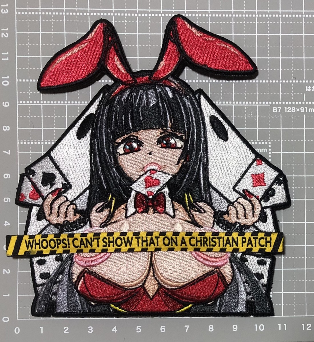 バニー ギャンブラー 刺繍パッチ拍卖