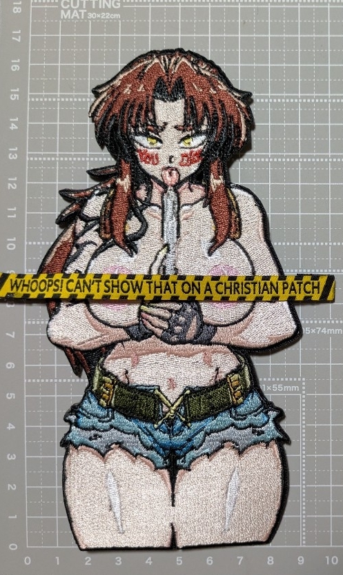 【絶版品】 女性ガンマン 刺繍パッチ拍卖