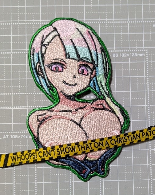 【絶版品】 サイバーパンク 刺繍パッチ拍卖