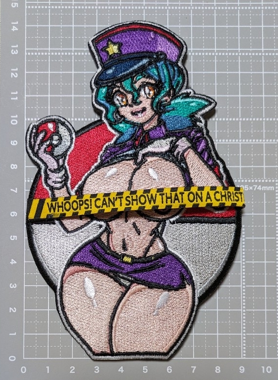 【絶版品】 婦警さん 刺繍パッチ拍卖